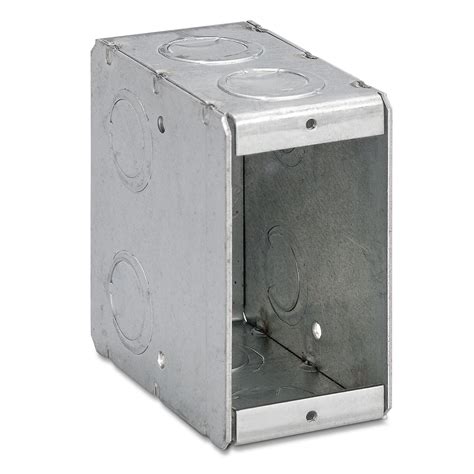 deepest one gang masonry metal electrical box lowes|Steel 1.